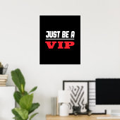Poster Celebrity - Soyez Juste Un Vip (Bureau à domicile)