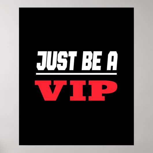 Poster Celebrity - Soyez Juste Un Vip (Devant)