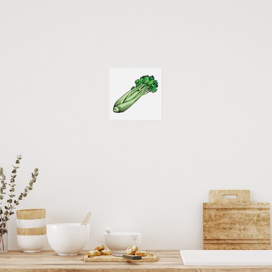 Poster céleri (Cuisine)