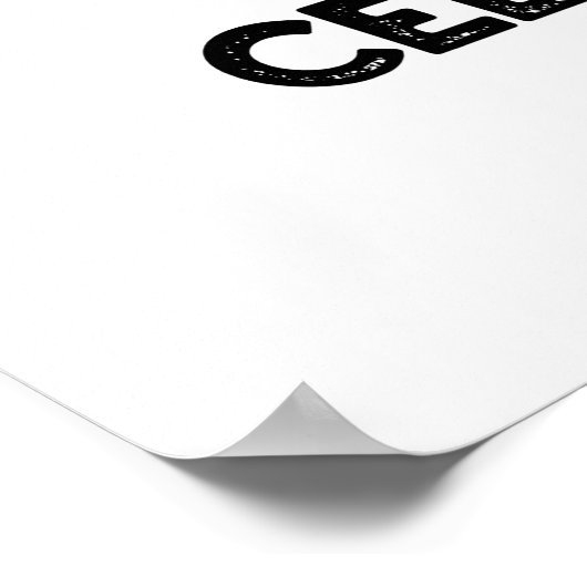 Poster Celerybrate de laitue Funny Veggie Pun (Coin)