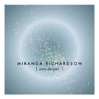 Céleste Confetti bleu clair