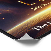 Poster céleste Lion Zodiac (Coin)