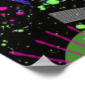 Poster Celestial Celebrations: Maximalist Abstract Art  (Coin)