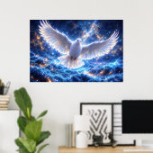 POSTER CELESTIAL DOVE (Bureau à domicile)