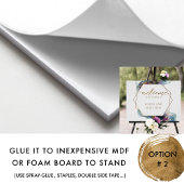 Poster Celestial, Galaxy Blue Turquoise violet Mariage de