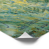 Poster Celia Thaxter dans son jardin par Childe Hassam (Coin)