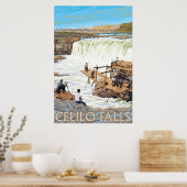 Poster Celilo Falls Fishing (Cuisine)