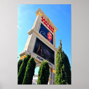 Poster Celine Dion Caesars Palace Las Vegas Amérique