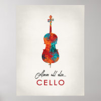 Cello - Bright Colorée Music