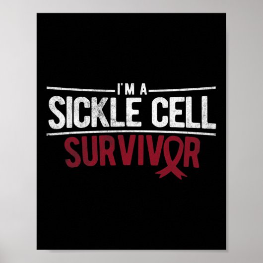 Poster Cellule de la faucille du survivant (Devant)