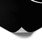 Poster Cellule Os Funny Cellule Téléphone Pun Dark BG (Coin)