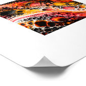 Poster Cellules de magma (Coin)