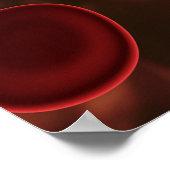 Poster Cellules de sang rouges (Coin)
