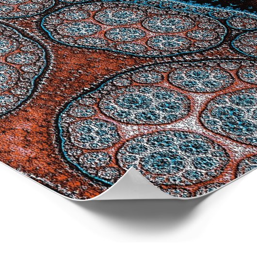 Poster Cellules_orange (Coin)