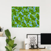 Poster Cellules Plantes Plagiomnium Affine avec Chloropla (Bureau à domicile)