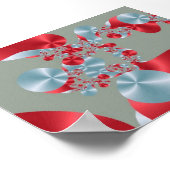 Poster Cellules rouges et cellules blanches (Coin)