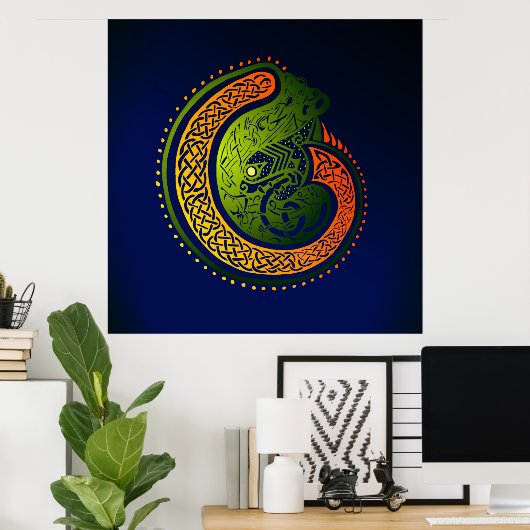 Poster Celt (Bureau à domicile)