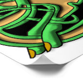 Poster Celtic Knot 2 dogs – colors (Coin)