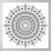 Poster Celtic Knot Mandala 2 (Devant)