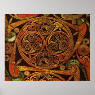 Poster Celtic Triskele