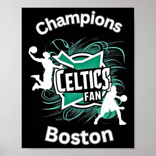 Poster Celtics Basketball Tri-blend (Devant)