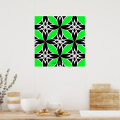Poster Celtique miroitant (Flutterby vert) (Cuisine)