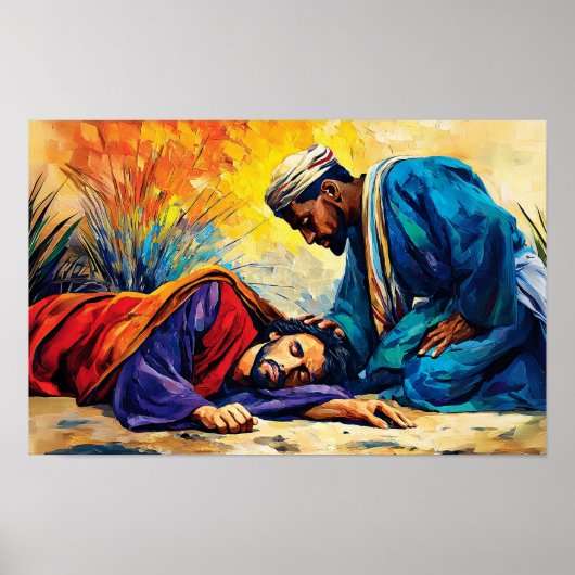 Poster Celui qui a fait preuve de miséricorde (Devant)