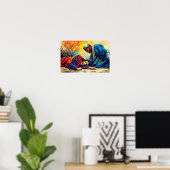 Poster Celui qui a fait preuve de miséricorde (Bureau à domicile)