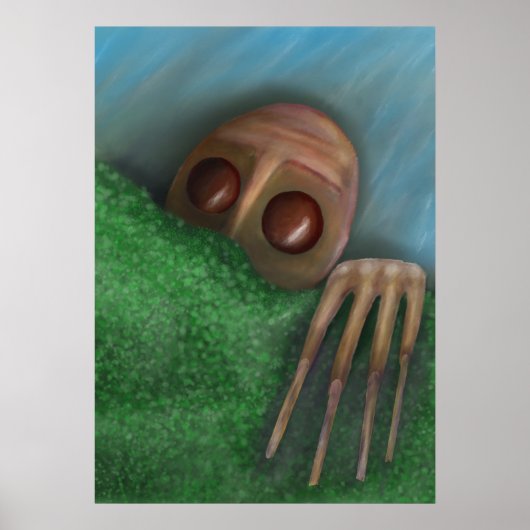 Poster Celui qui regarde d'en dessous (Devant)