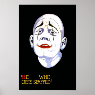 Poster Celui qui se fait gifler 1924 Film Classique