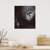 Poster Cendres de cendres sur le volcan Shiveluch en Russ (Cuisine)