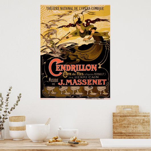 Poster Cendrillon (Cuisine)