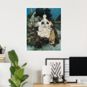 Poster Cendrillon et Fée Gomère (Bureau à domicile)