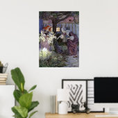 Poster Cendrillon et fée mère - Millicent Sowerby (Bureau à domicile)