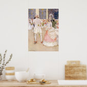 Poster Cendrillon et le Prince par Millicent Sowerby (Cuisine)