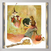 Cendrillon Et Sa Fée Dieu Mère