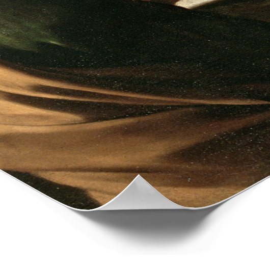 Poster Cène à Emmaüs, 1606 (Coin)