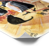 Poster Cène de nuit xSaturday (Coin)