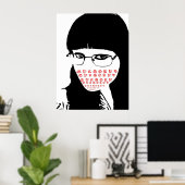 Poster Censé (Bureau à domicile)