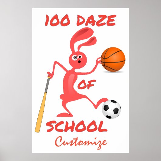 Poster Cent Daze De L'École Thunder_Cove (Devant)
