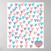 Poster Cent Oiseaux (Devant)