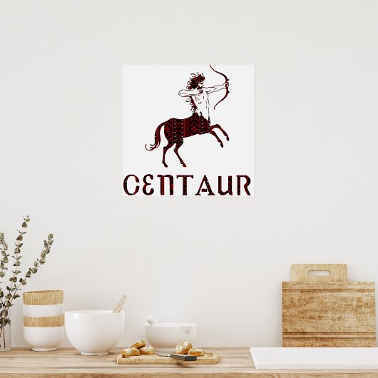 Poster Centaur (Cuisine)