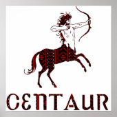 Poster Centaur (Devant)