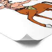 Poster Centaur Demi Homme Demi Cheval Mythique Créature (Coin)