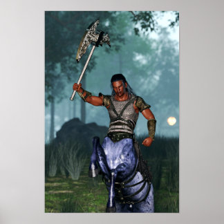 Poster Centaur Prêt Pour L'Affiche De Bataille