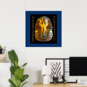 Poster Centenaire de découverte TUTANKHAMUN (Bureau à domicile)