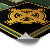 Poster Centenaire de la République d'Irlande. (Coin)