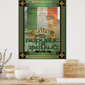 Poster Centenaire de la République d'Irlande. (Cuisine)