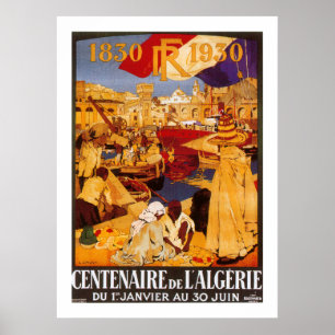 Poster Centenaire de L'Algerie
