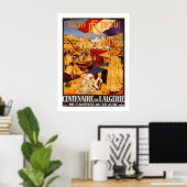 Poster Centenaire de L'Algerie (Bureau à domicile)